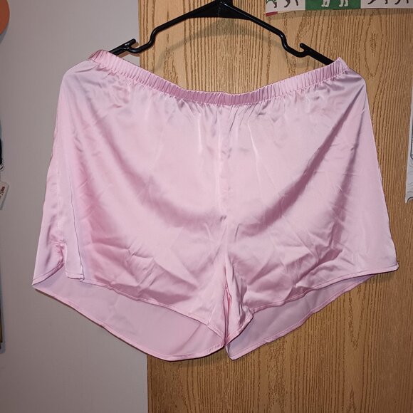 NEW Stars Above™ Pink Ombre Women's Satin Cami and Shorts Pajama Set - Picture 4 of 12